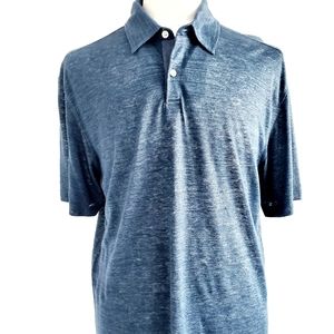 Joseph Abboud 100% Linen Modern Fit  Polo Men's